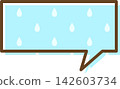 Individual speech bubble icons with patterns 142603734