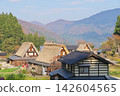 Gokayama in autumn, Ainokura village 142604565