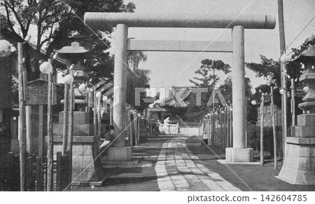 老照片,1918-1931,群馬縣高崎市高崎神社。 老照片,1918-1931,群馬縣高崎市高崎神社。 142604785