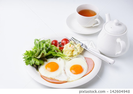 火腿蛋早餐 火腿蛋早餐 142604948