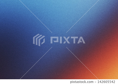 Grainy noise gradient background seamlessly transitions from yellow and blue to orange Grainy noise gradient background seamlessly transitions from yellow and blue to orange 142605542