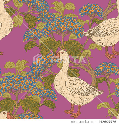 seamless pattern with bird seamless pattern with bird 142605576