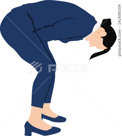 一幅女性上廁所的插圖 一幅女性上廁所的插圖 142606504