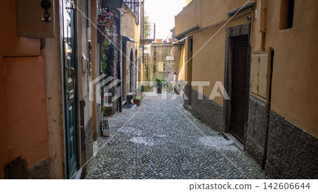 narrow street in the old european city,venice narrow street in the old european city,venice 142606644