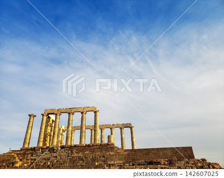 Temple of Poseidon, Cape Sounion, Greece Temple of Poseidon, Cape Sounion, Greece 142607025