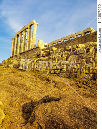 Temple of Poseidon, Cape Sounion, Greece Temple of Poseidon, Cape Sounion, Greece 142607030