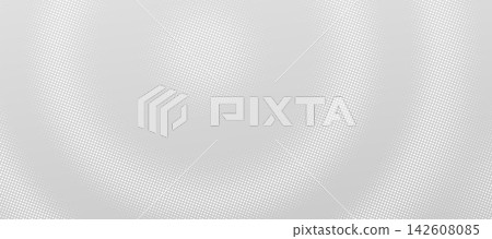 Abstract white grey halftone dot space background, futuristic tech AI wave half tone texture pattern bg. Vector dotted surface with geometric mesh for technology, science, data and network wallpaper Abstract white grey halftone dot space background, futuristic tech AI wave half tone texture pattern bg. Vector dotted surface with geometric mesh for technology, science, data and network wallpaper 142608085