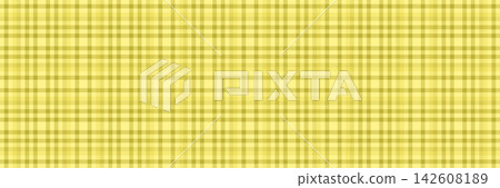 A refined tartan plaid repeat with interlaced check lines and a woven fabric surface. Yellow tones bring classic fabric heritage to a seamless fabric design for craft projects. It fits craft projects. A refined tartan plaid repeat with interlaced check lines and a woven fabric surface. Yellow tones bring classic fabric heritage to a seamless fabric design for craft projects. It fits craft projects. 142608189