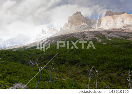 French Valley landscape, Torres del Paine, Chile French Valley landscape, Torres del Paine, Chile 142610135