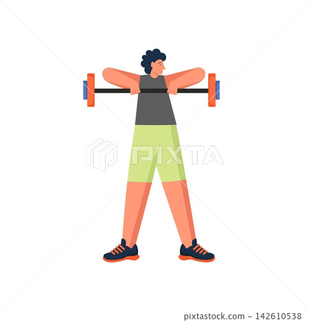 Sports people, vector flat style design illustration Sports people, vector flat style design illustration 142610538