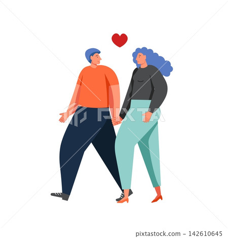 Happy family concept vector flat isolated illustration Happy family concept vector flat isolated illustration 142610645