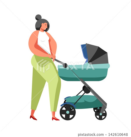 Happy family concept vector flat isolated illustration Happy family concept vector flat isolated illustration 142610648