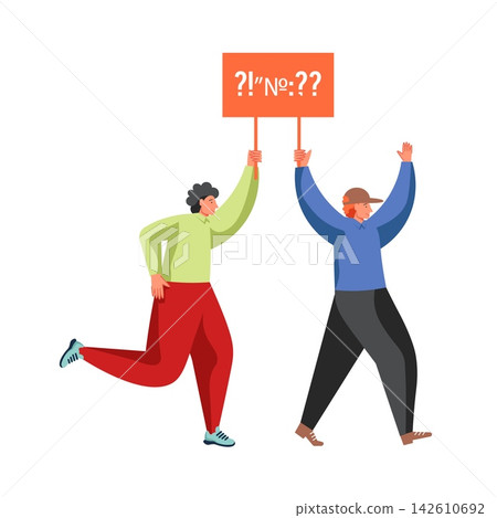 Political meeting concept vector flat isolated illustration Political meeting concept vector flat isolated illustration 142610692