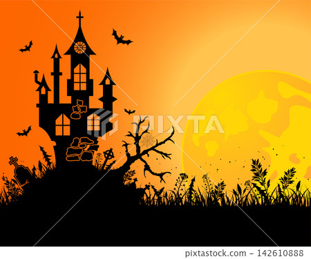 Halloween background Halloween background 142610888