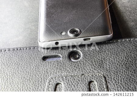Cellphone Digital Camera. Smartphone Camera Lens Closeup Cellphone Digital Camera. Smartphone Camera Lens Closeup 142611215