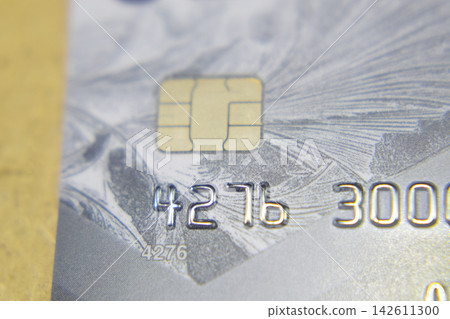Bank cards. Modern financial instrument of cashless payment Bank cards. Modern financial instrument of cashless payment 142611300