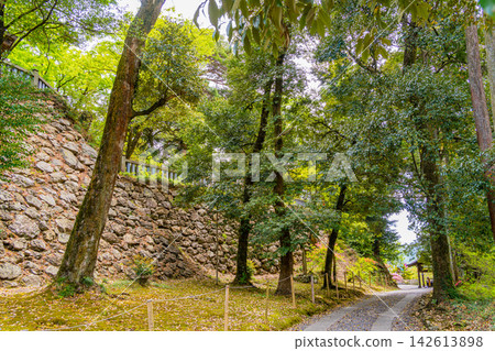 【栃木縣】唐澤山神社及山城遺址:石牆 【栃木縣】唐澤山神社及山城遺址:石牆 142613898