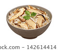 Matsutake mushroom rice 142614414