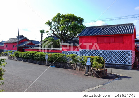昔日因醬油釀造而繁榮的日北町(香川縣東香川市)的街景 昔日因醬油釀造而繁榮的日北町(香川縣東香川市)的街景 142614745