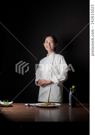 Woman in a coat Woman in a coat 142615025
