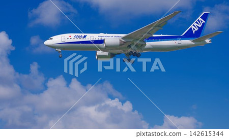 All Nippon Airways (ANA) Boeing 777-200 passenger aircraft All Nippon Airways (ANA) Boeing 777-200 passenger aircraft 142615344