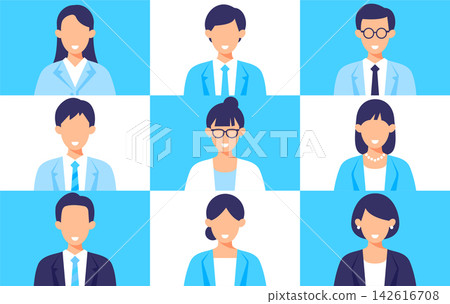 商務人士圖示集(男女款) 商務人士圖示集(男女款) 142616708