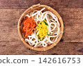 korean kimichi cold udon noodles 142616753