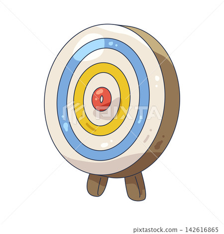 Illustration of target board Illustration of target board 142616865