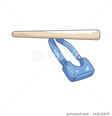 Illustration of arrow rest 142616879