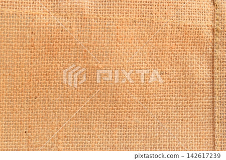 brown woven burlap texture for desing background brown woven burlap texture for desing background 142617239