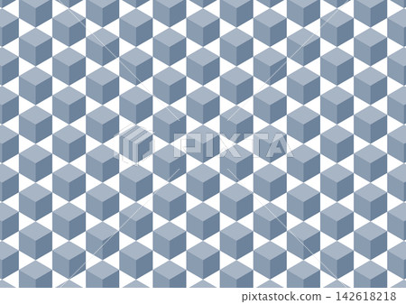 An isometric illustration (blue-gray) showing many small cubes arranged in a regular pattern. An isometric illustration (blue-gray) showing many small cubes arranged in a regular pattern. 142618218