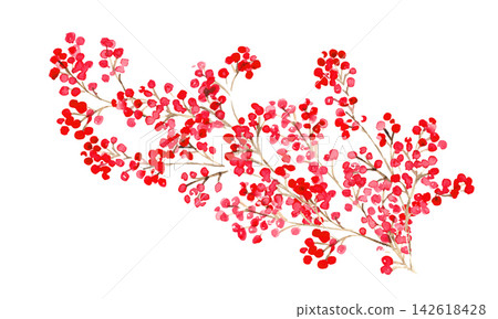 水彩邊框和背景模板套裝,以紅色漿果和秋季樹枝為主題。 水彩邊框和背景模板套裝,以紅色漿果和秋季樹枝為主題。 142618428