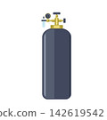 Oxygen cylinder cartoon vector element design 142619542