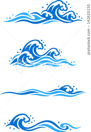 日式波浪插畫集 日式波浪插畫集 142620150