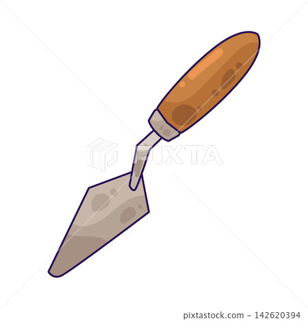 Illustration of Palette Knife Illustration of Palette Knife 142620394