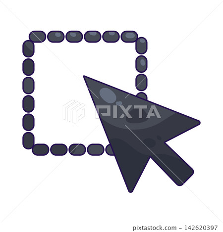 Illustration of Selection Tool Illustration of Selection Tool 142620397