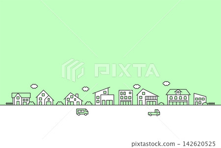 城市景觀的插圖素材 城市景觀的插圖素材 142620525