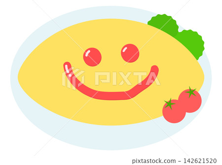 可愛的蛋包飯(微笑) 可愛的蛋包飯(微笑) 142621520