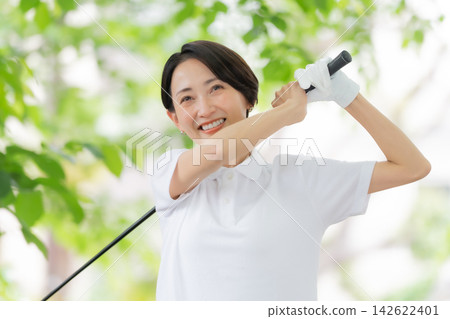 女子高爾夫 142622401