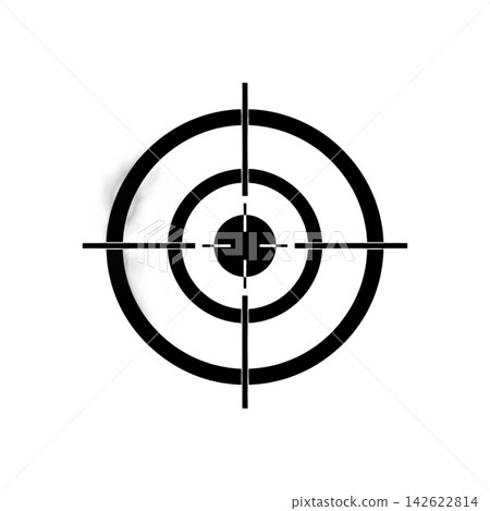 target icon in simple style target icon in simple style 142622814
