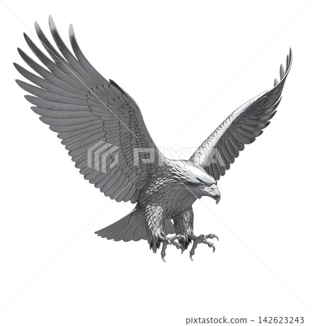 vector illustration of an eagle vector illustration of an eagle 142623243
