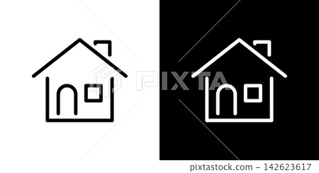 房屋圖示 住宅建築 房地產 房屋圖示 住宅建築 房地產 142623617