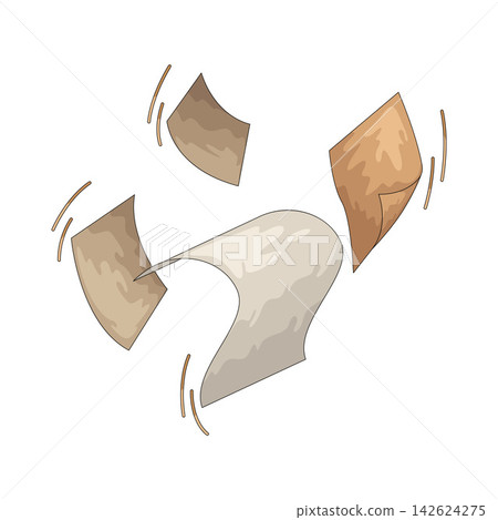 Illustration of Paper Flyer 142624275