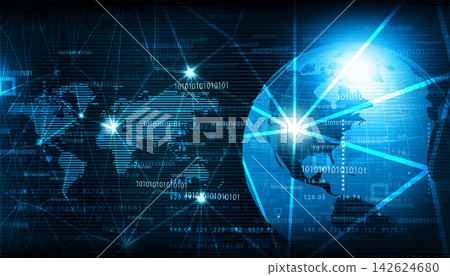 Global communication network Global communication network 142624680