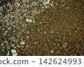 Abstract Texture of Broken Ceramic Tiles and Shards 142624993