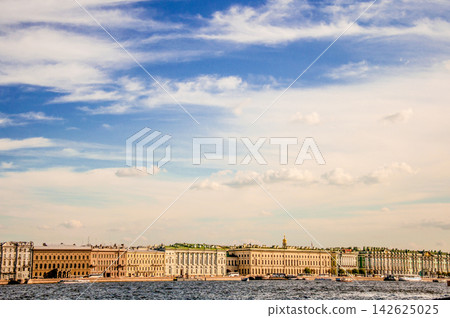 Saint Petersburg, View panorama old part city summer day Saint Petersburg, View panorama old part city summer day 142625025