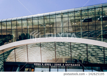 Baku, Azerbaijan, Exterior Heydar Aliyev International Airport Baku, Azerbaijan, Exterior Heydar Aliyev International Airport 142625195