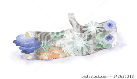 Branches and lichens Branches and lichens 142625318