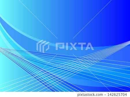 Blue curve background 142625704