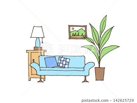 Interior illustration Interior illustration 142625729